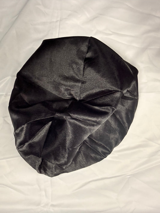 BASIC LOGO SKULL CAPS (BLACK)