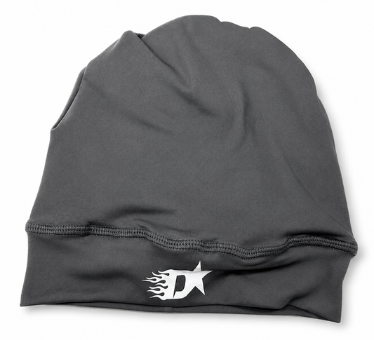 BASIC LOGO SKULL CAPS (GREY)