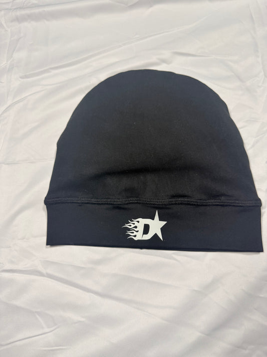 BASIC LOGO SKULL CAPS (BLACK)
