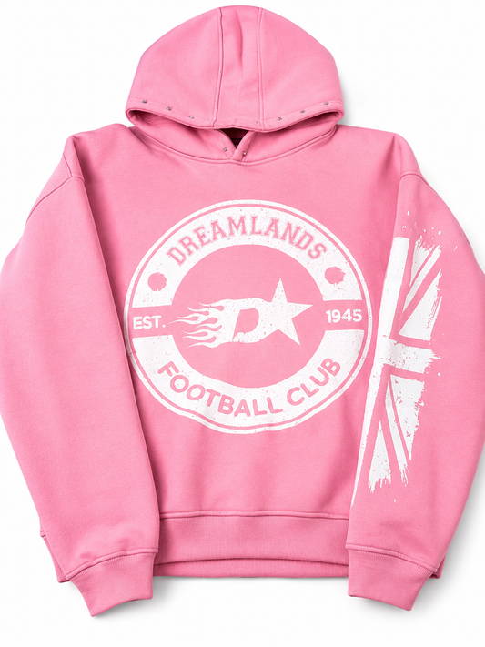 PINK SOCCER CLUB PULLOVER
