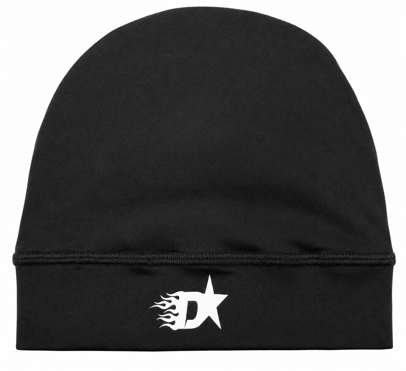 BASIC LOGO SKULL CAPS (BLACK)